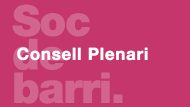 Consell Plenari de Sarrià - Sant Gervasi