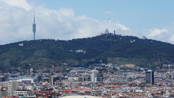 Imatge de Barcelona des de Montjuïc