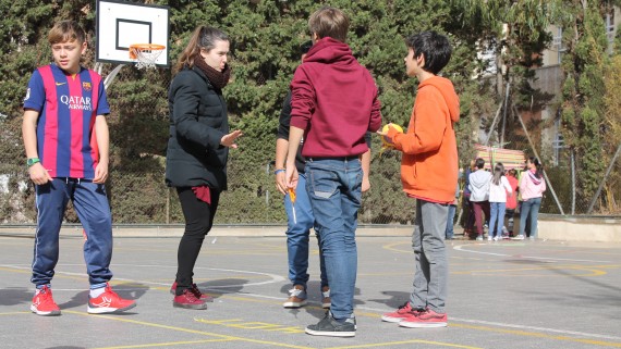 fil a l'agulla, escola montseny