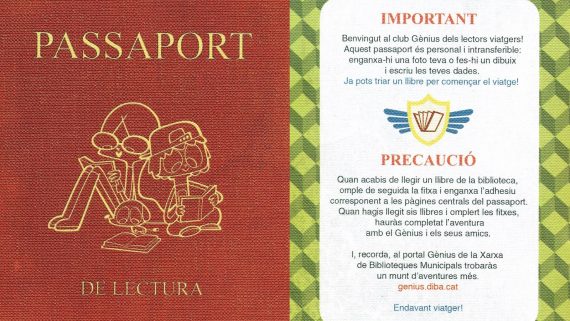 Passaport de lectura. Biblioteca