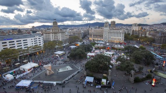 Associa't a la festa, Festes de la Mercè 2016, Plaça Catalunya 24.09.2016 Foto Pere Virgili