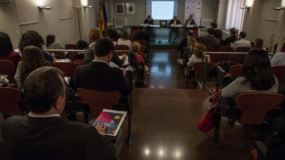 Conferència sobre Ajuts a la Rehabilitació al Col·legi d'Administradors de Finques de Barcelona-Lleida