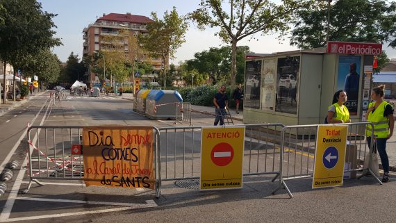 Dia sense Cotxes al c. Joan Güell
