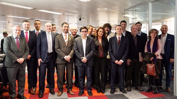 Es presenta l'acord de la iniciativa 5GBarcelona. Seu d'I2CAT.