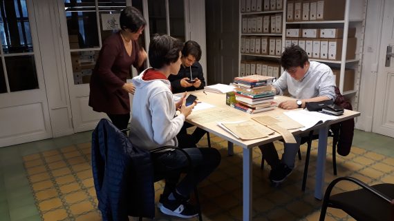 Alumnes de l'Escola Sant Gregori a l'AMDSG