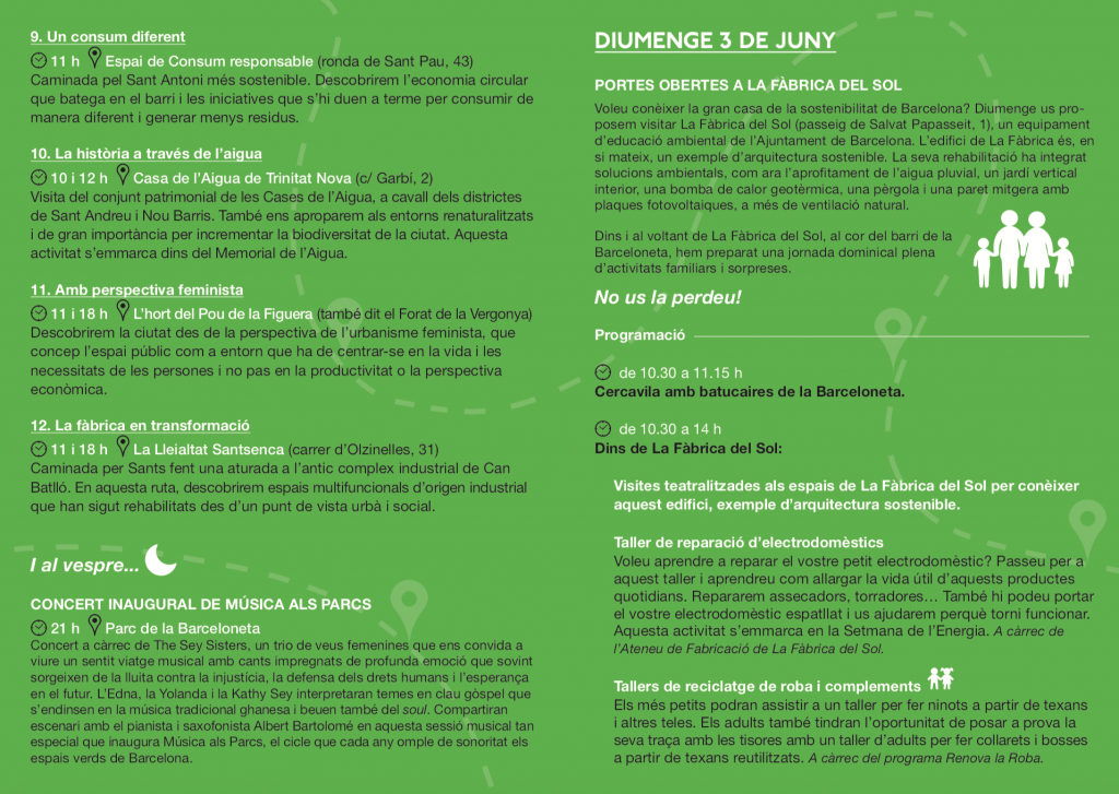 Join in sustainability week doing sport! Guàrdia Urbana de