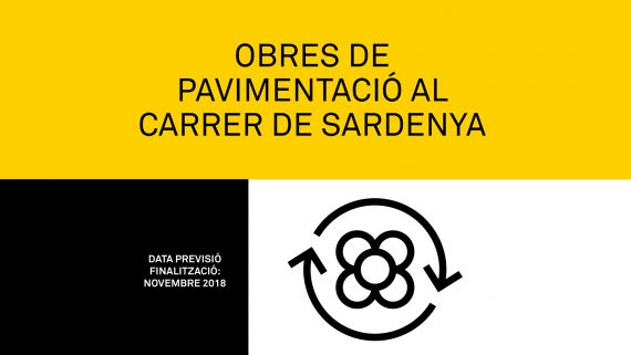 Pavimentació carrer Sardenya
