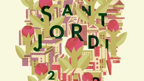 Imatge oficial de la Diada de Sant Jordi