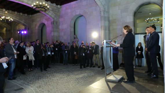 Recepció a l'Ajuntament de la fira Integrated Systems Europe