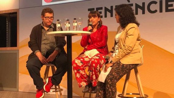representants d'Inclou futur presenten el servei al Biz Barcelona 2019