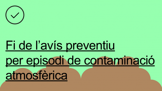 DESACTIVAT Avís preventiu contaminació PM10