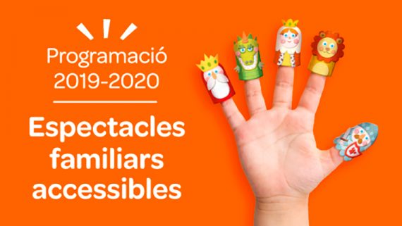 Banner Programació Espectacles Familiars Accessibles