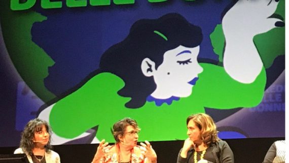 Ada Colau a Florència.