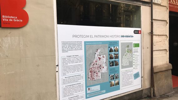 Exposició patrimoni Gràcia