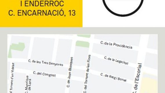 Talls trànsit obres c. Encarnació
