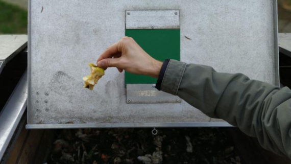 Compostador comunitario de la Barceloneta