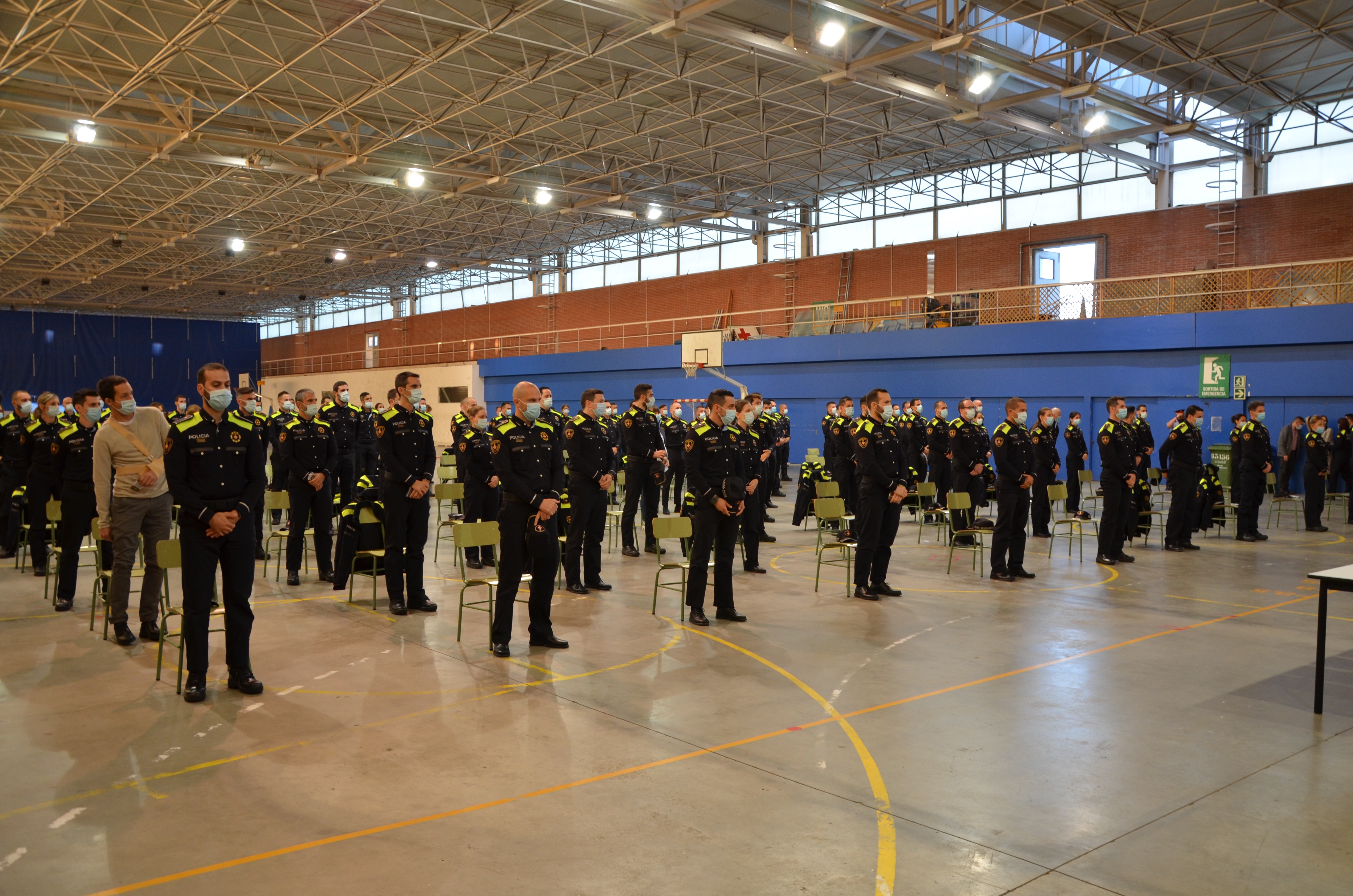 La Guardia Urbana renueva la escala