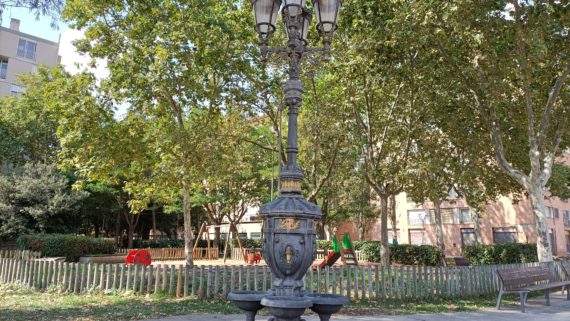 Font de Canaletes, a la Via Trajana