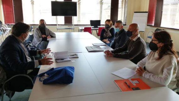 Reunió visita Sr. Michael González