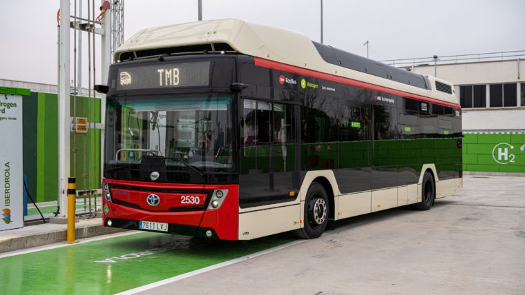 Primer bus hidrógeno de última en la flota de TMB | Info Barcelona | Ayuntamiento de Barcelona