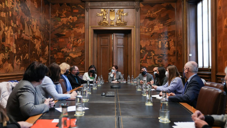 Reunió amb la comunitat ucraïnesa de Barcelona