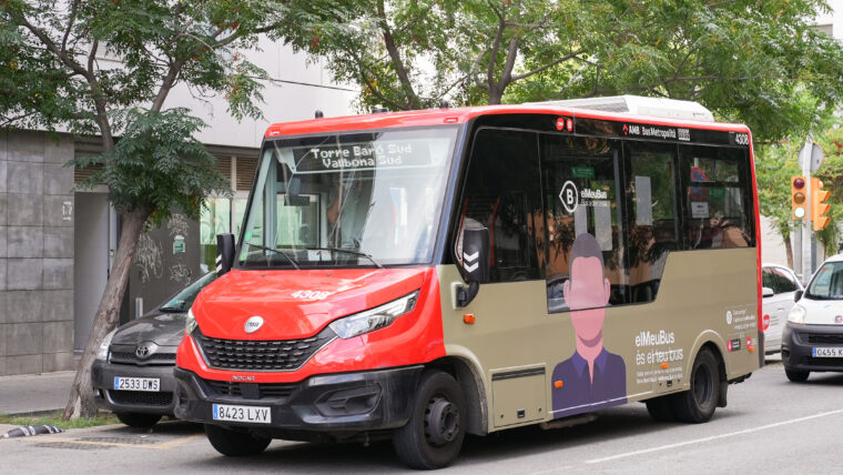 elMeuBus, el Meu Bus, Autobús, Vallbona Sud, Torre baró Sud, Nou Barris