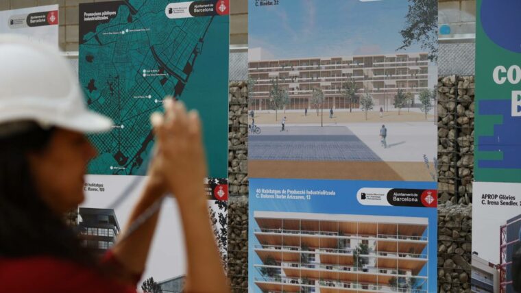 Binèfar, 22 - Acte primera pedra dels nous edificis industrialitzats