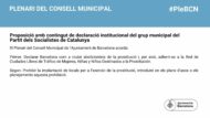 Proposició PSC Ple Gener 2023