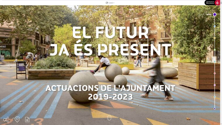 El futur ja és present: actuacions de l'Ajuntament 2019-2023