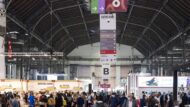 Visitants del Gastronomic Forum Barcelona passejant entre els estands de la Fira