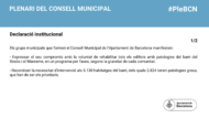Declaració Institucional barri del Besòs i el Maresme (1 de 2)
