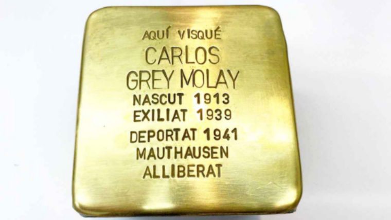 Stolpersteine Carlos Grey