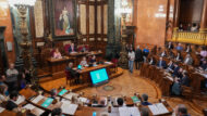 Vista general del Plenari del Consell Municipal