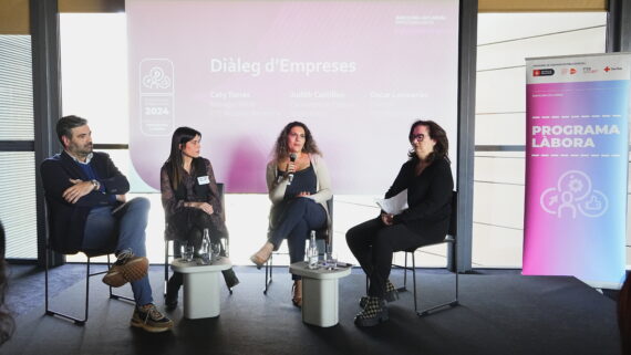 Elisenda Roca presenta Jornada Empreses Làbora