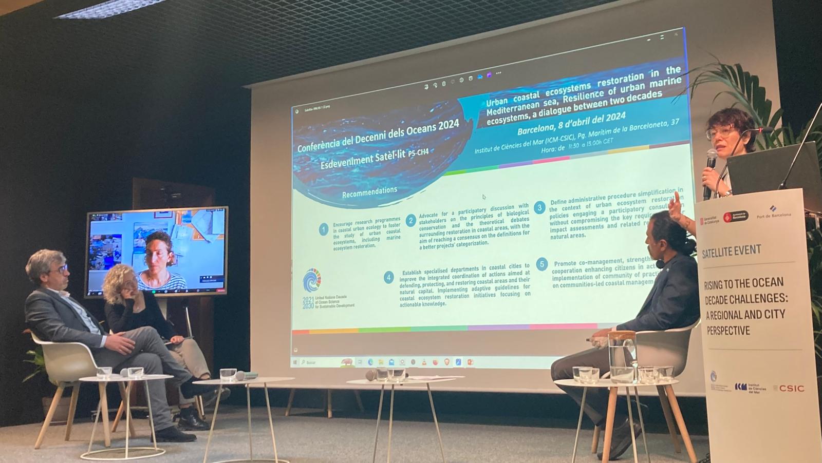 La Conferencia del Decenio del Océano reúne gobiernos, comunidad