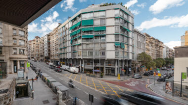 El carrer de Balmes.