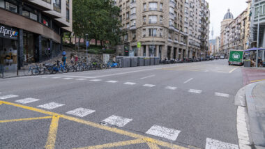 El carrer de Balmes.