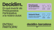 Bàner Pressupostos Participatius 2025 - ampliació termini