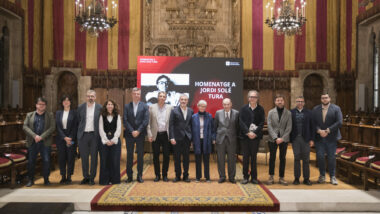 Acte de presentació de l&#039;homenatge a Jordi Solé Tura