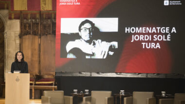 Acte d&#039;homenatge a Jordi Solé Tura