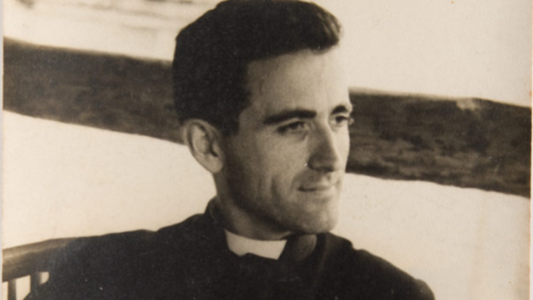 Mossèn Francesc Lladós. Imatge: Memòria Visual de la Teixonera (MVLT)