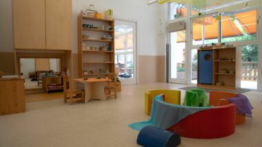 Espai interior d&#039;una escola bressol municipal