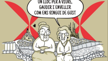 Cartell Barcelona Ciutat Amigable.
