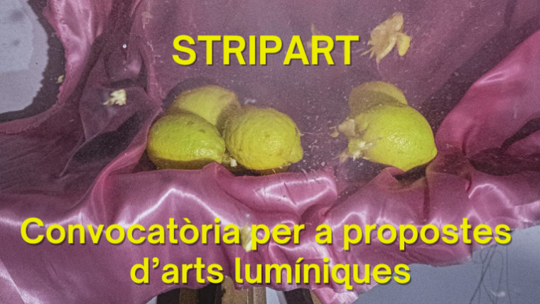 Stripart. Convocatòria per a propostes d'arts lumíniques 2025. Centre Cïvic Guinardó