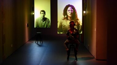 Imatge del Centre d'Arts Santa Mònica de La Nit dels Museus 2024.