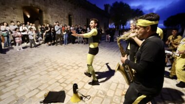 Imatge del Castell de Montjuïc de La Nit dels Museus 2024.