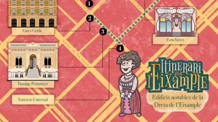 Itinerari per l'Eixample: Edificis notables de la Dreta de l'Eixample