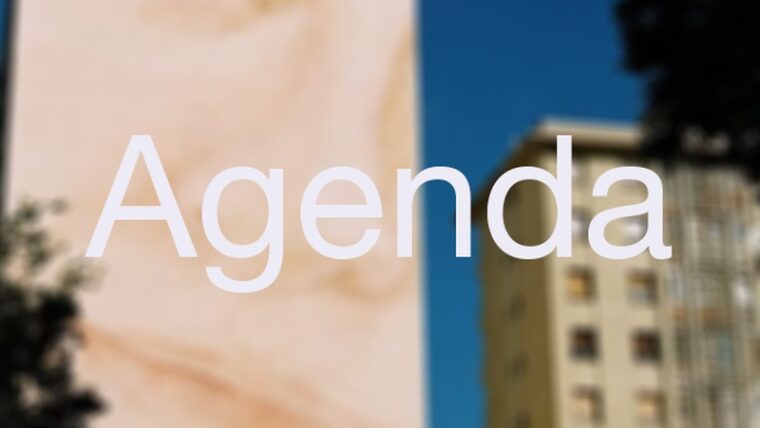 Bàner de l'agenda de Sant Martí del dia 6 de juny de 2025