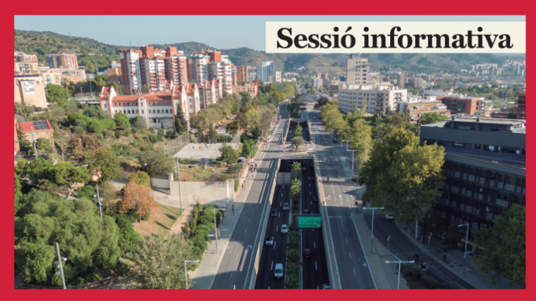 sessió informativa sobre les obres de cobriment de la ronda de Dalt