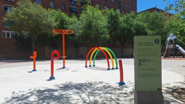 Jocs d&#039;aigua de la plaça Maresme